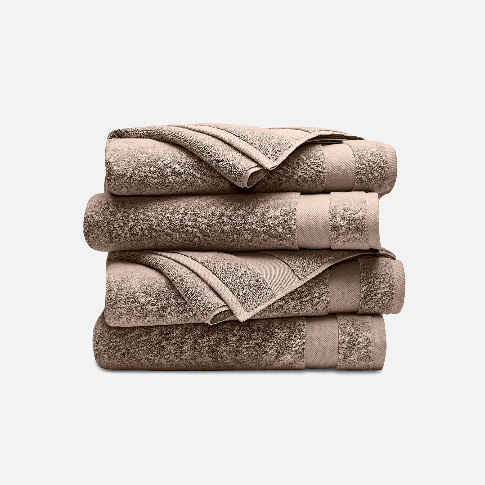 Super-Plush Set of 4 Bath Towel Bundle D6