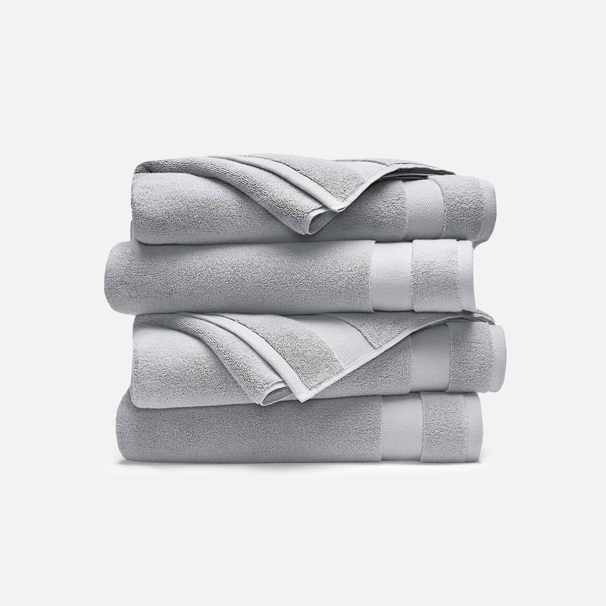Super-Plush Set of 4 Bath Towel Bundle D6