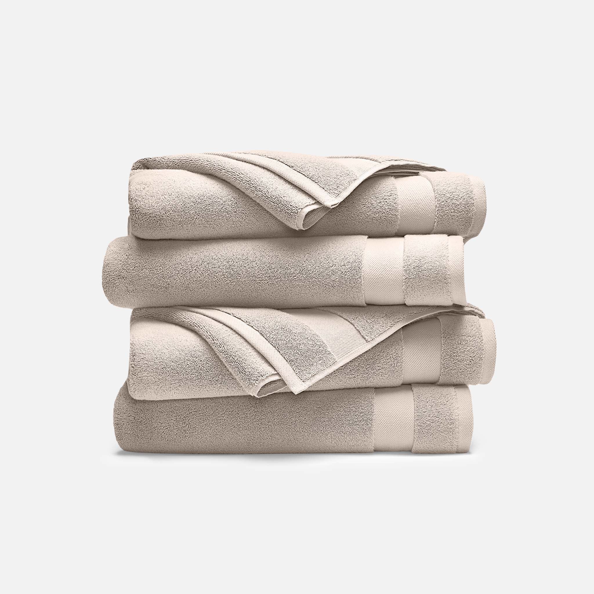 Super-Plush Set of 4 Bath Towel Bundle D6