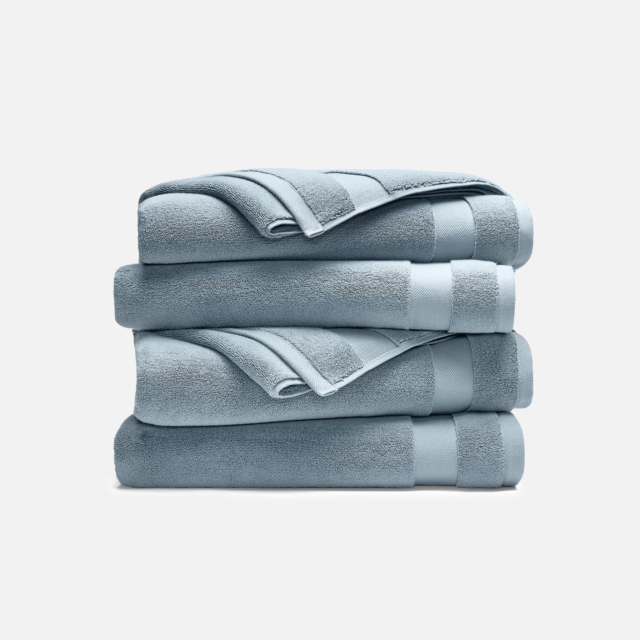 Super-Plush Set of 4 Bath Towel Bundle D6