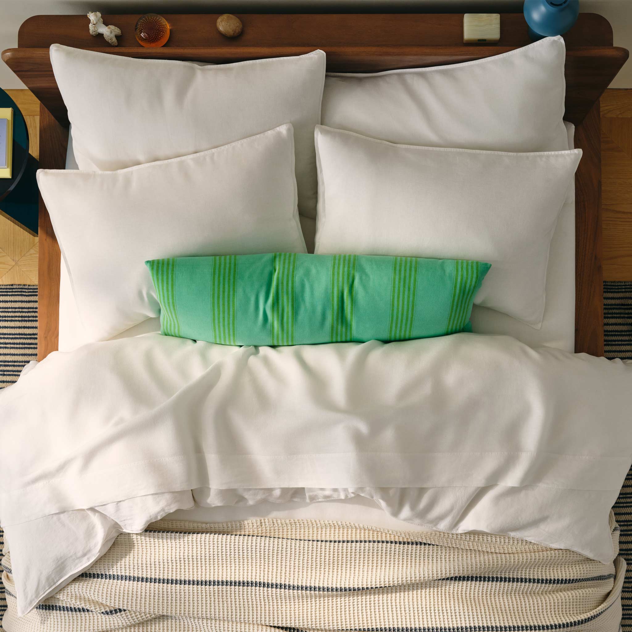 Washed European Linen Core Sheet Set J6