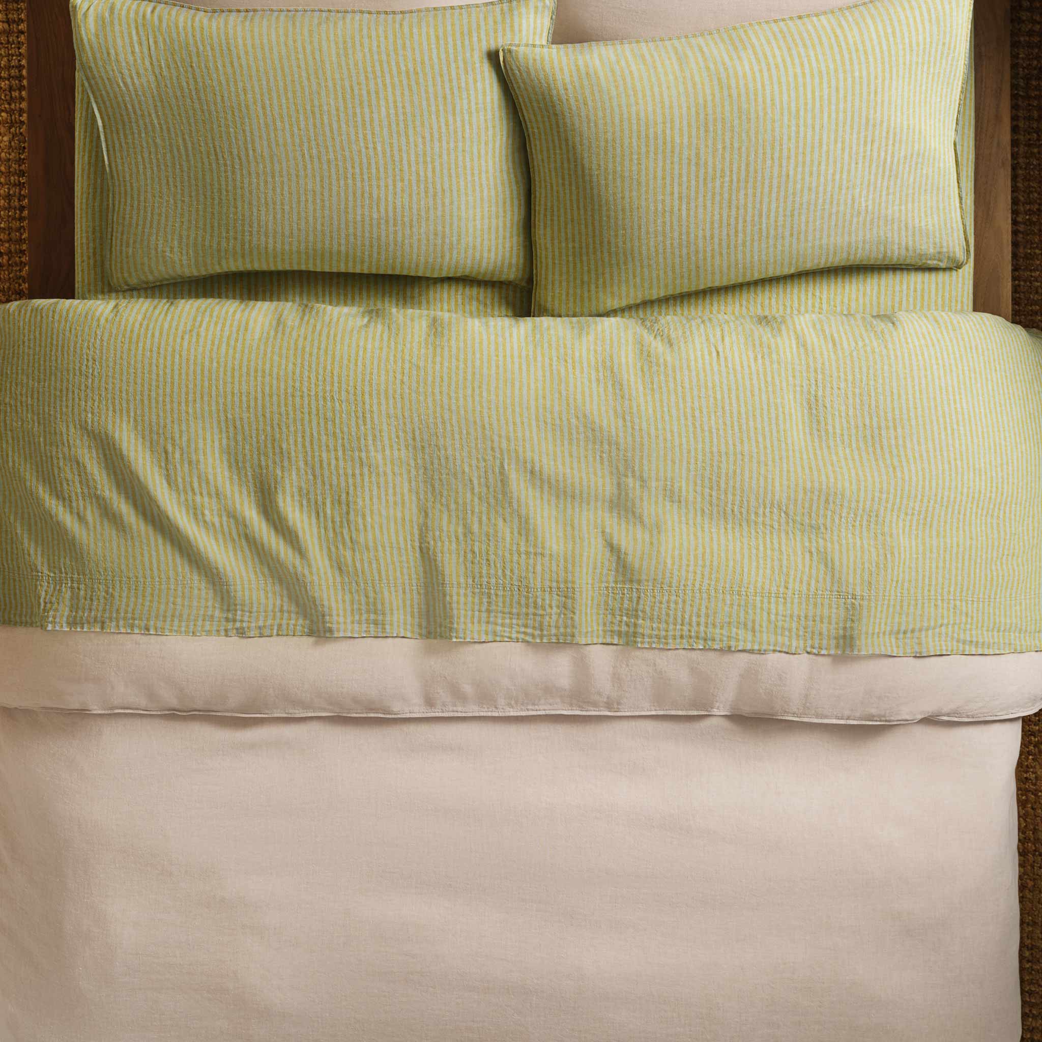 Washed European Linen Core Sheet Set J6