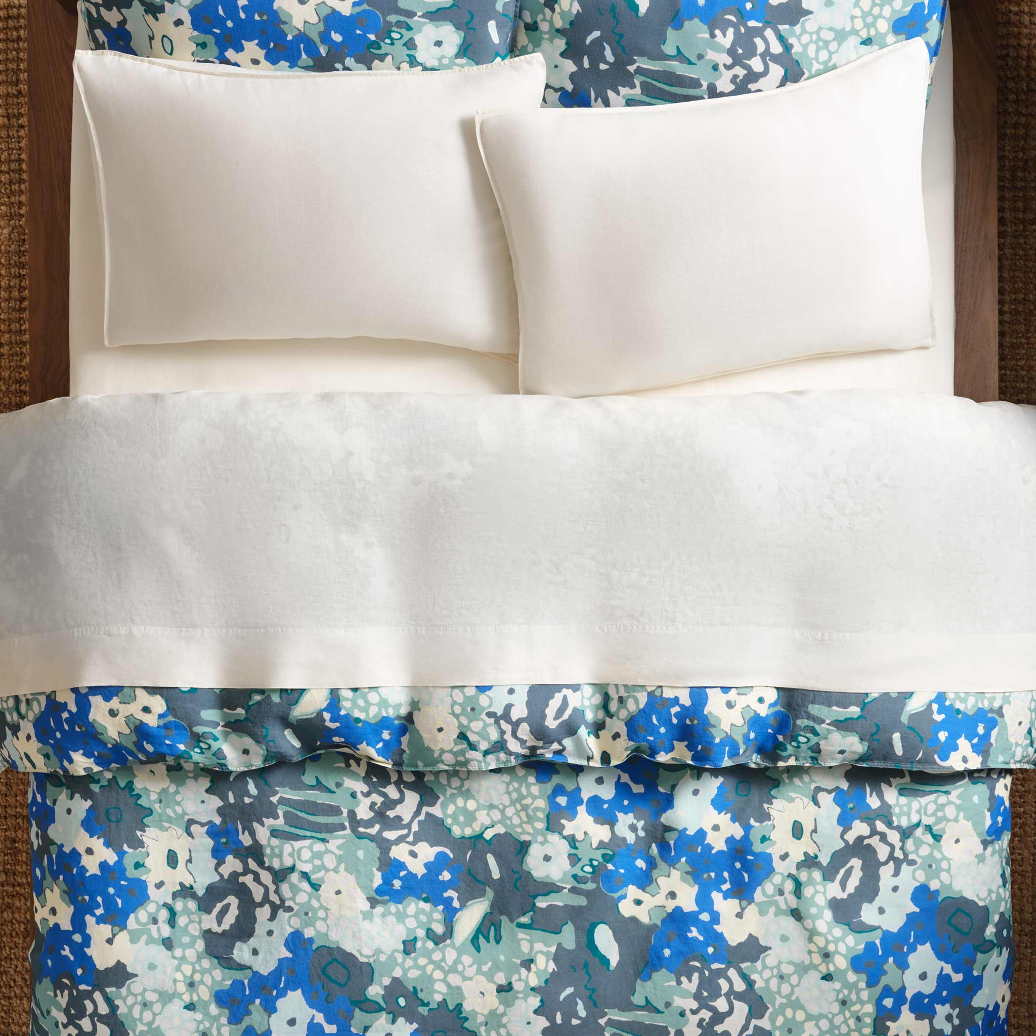 Washed European Linen Duvet Set J3