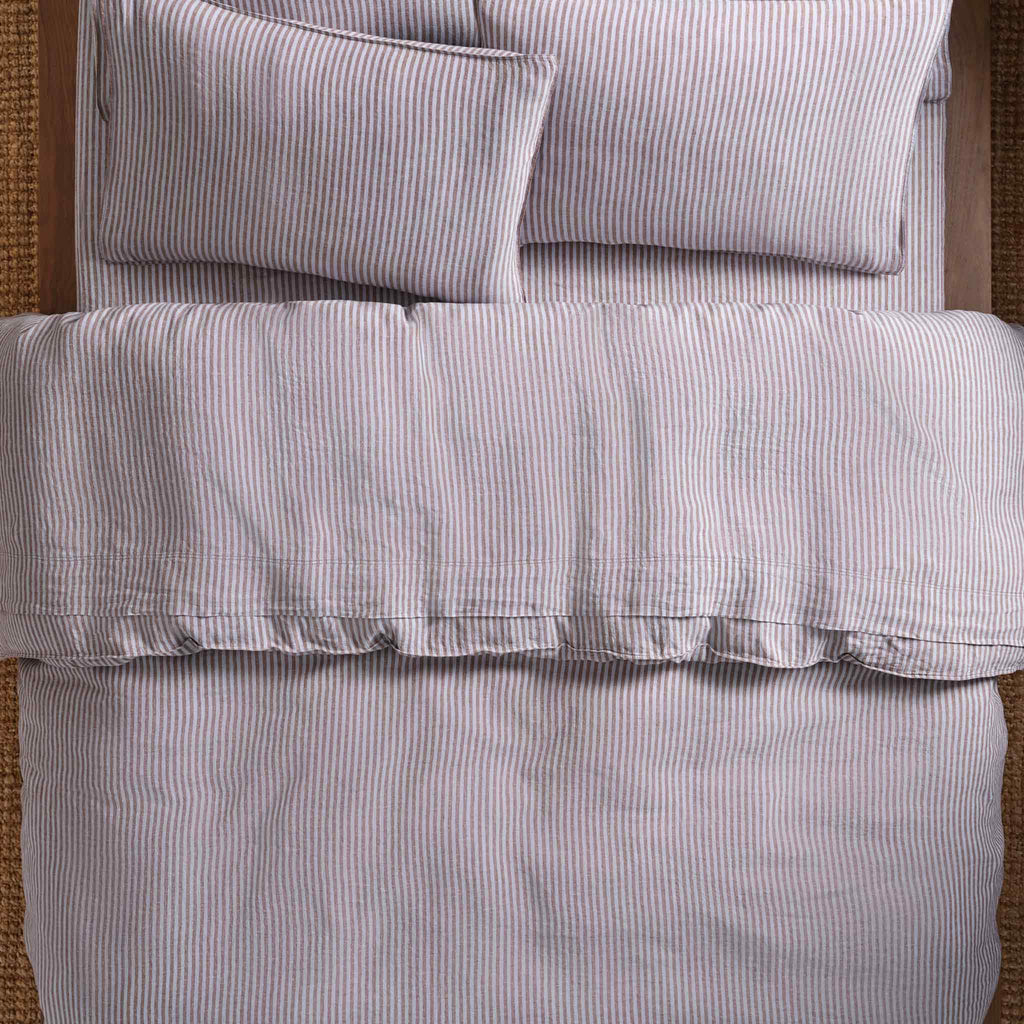 Washed European Linen Duvet Set J3