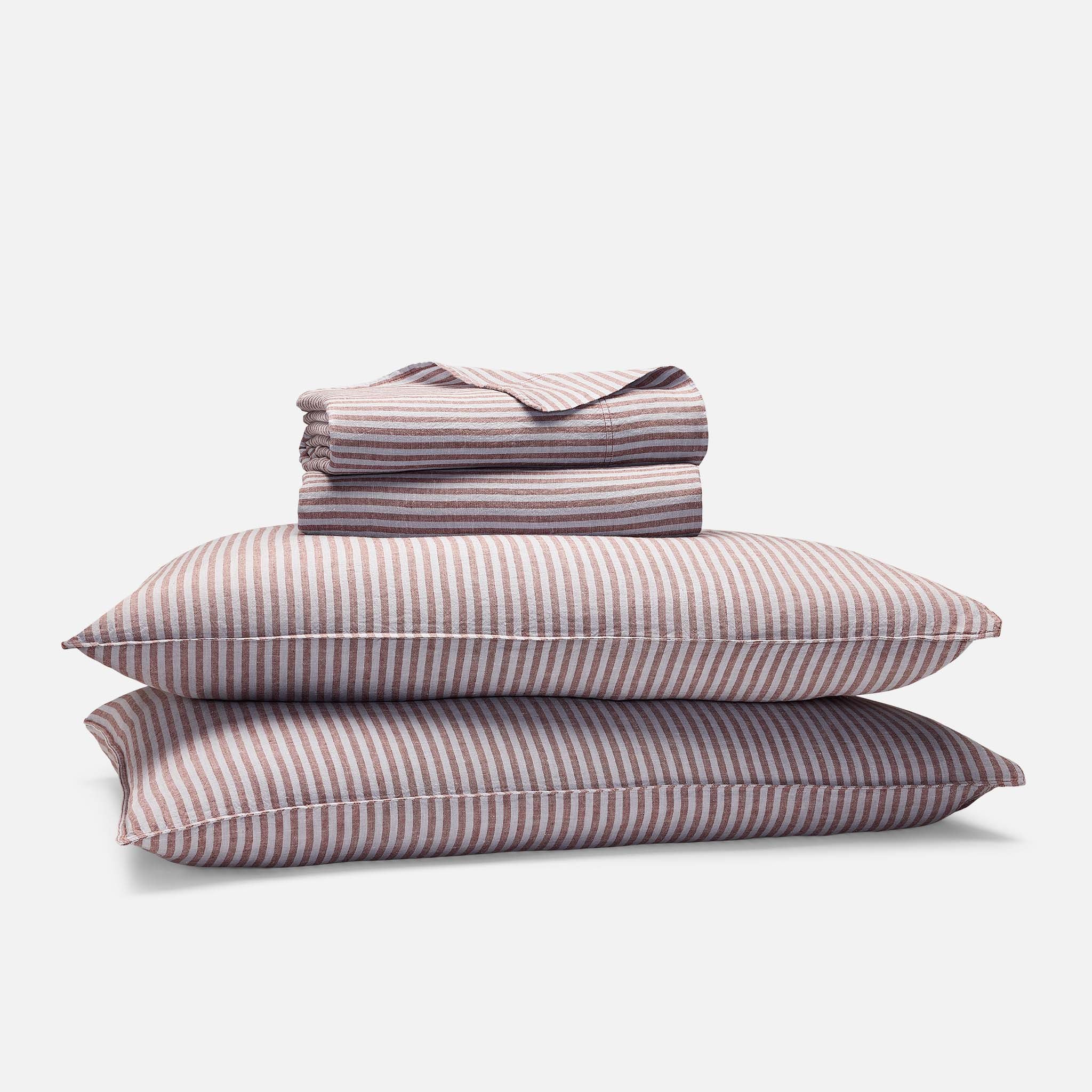 Washed European Linen Core Sheet Set J6