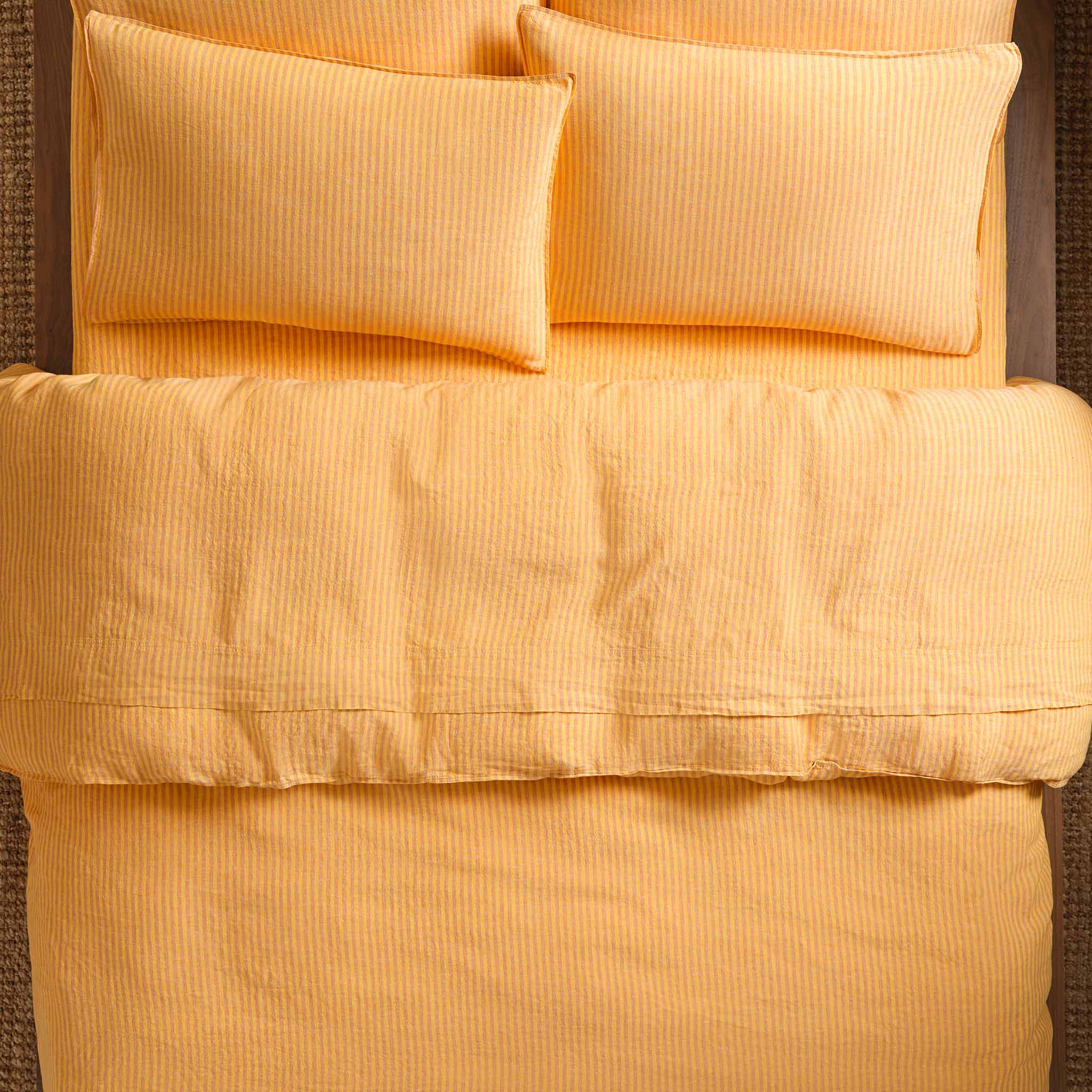 Washed European Linen Core Sheet Set J6