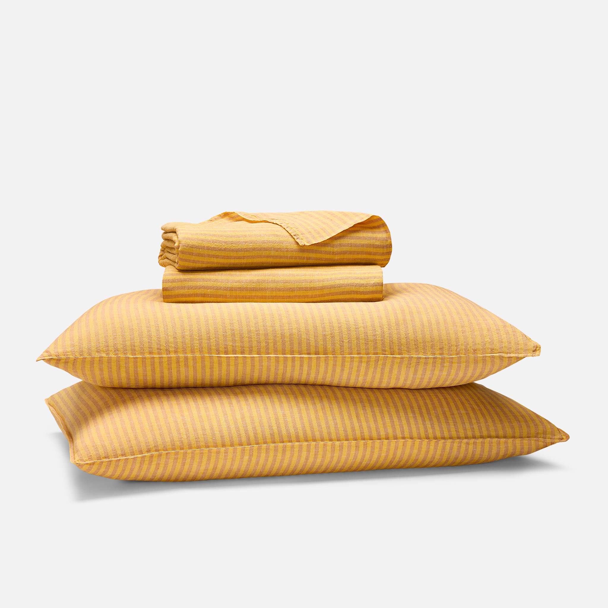 Washed European Linen Core Sheet Set J6