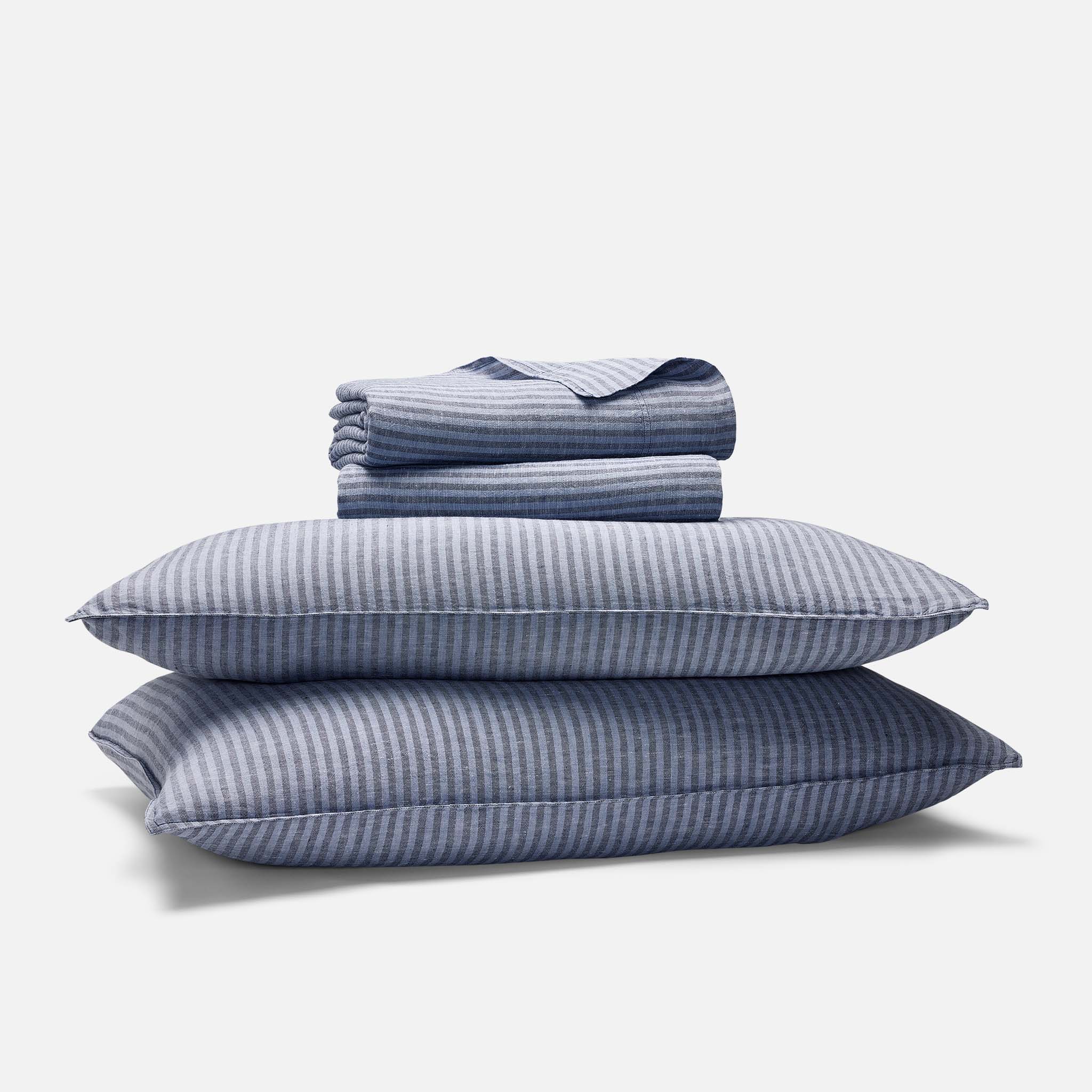 Washed European Linen Core Sheet Set J6