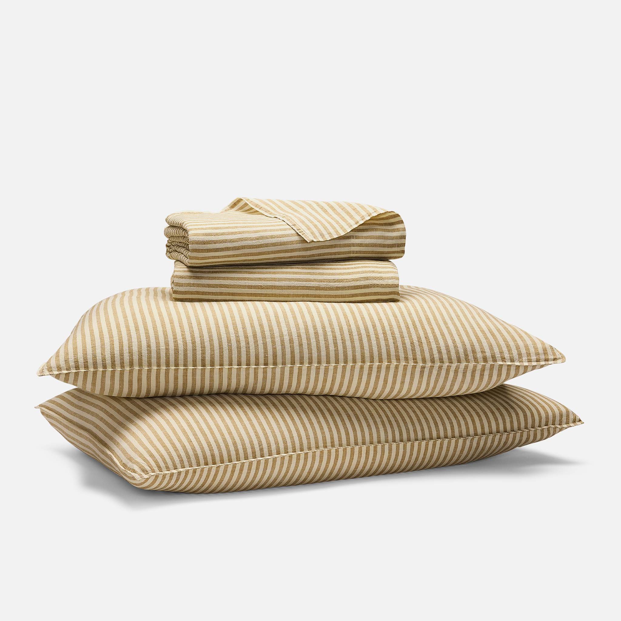 Washed European Linen Core Sheet Set J6