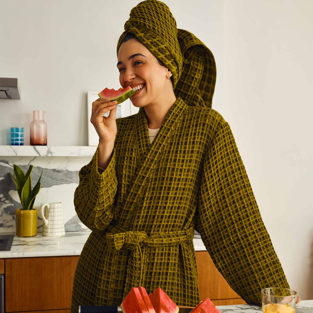 Dreamweave Waffle Robe D9