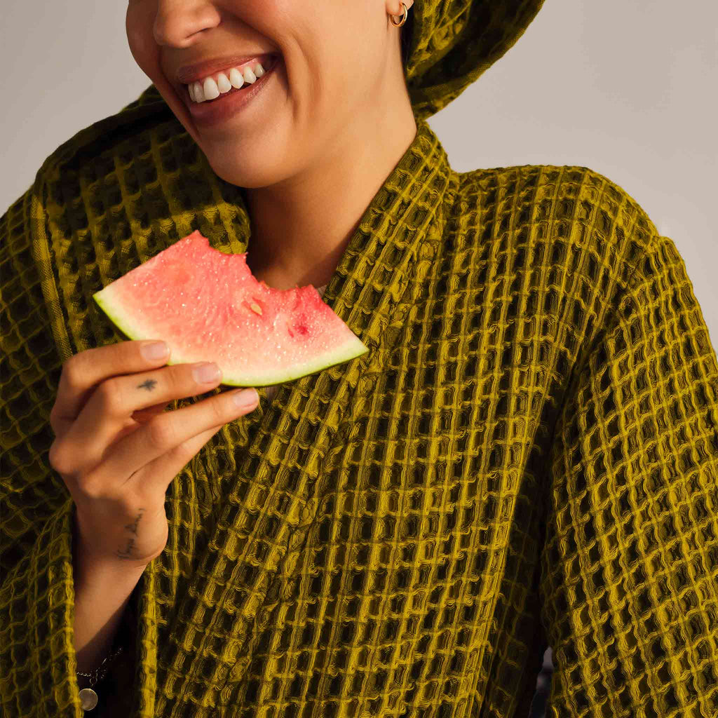 Dreamweave Waffle Robe D9