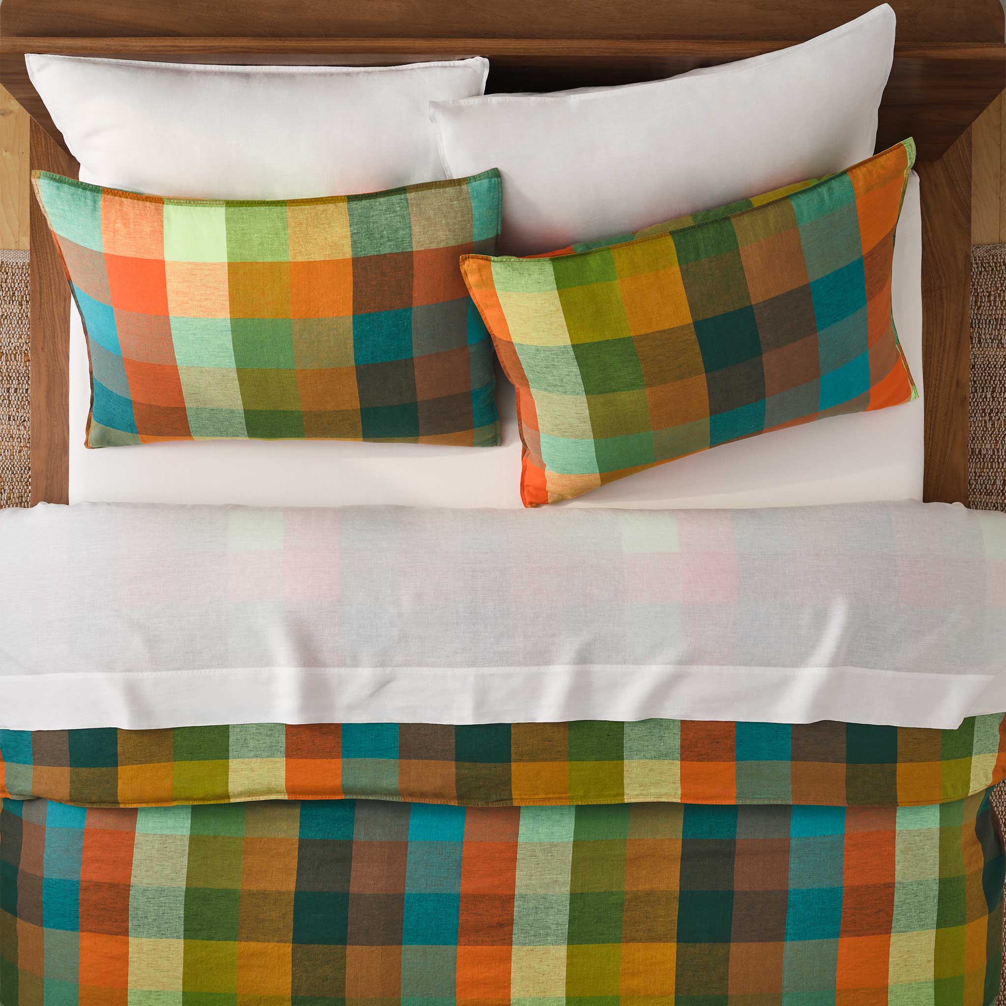 Washed European Linen Duvet Set J3
