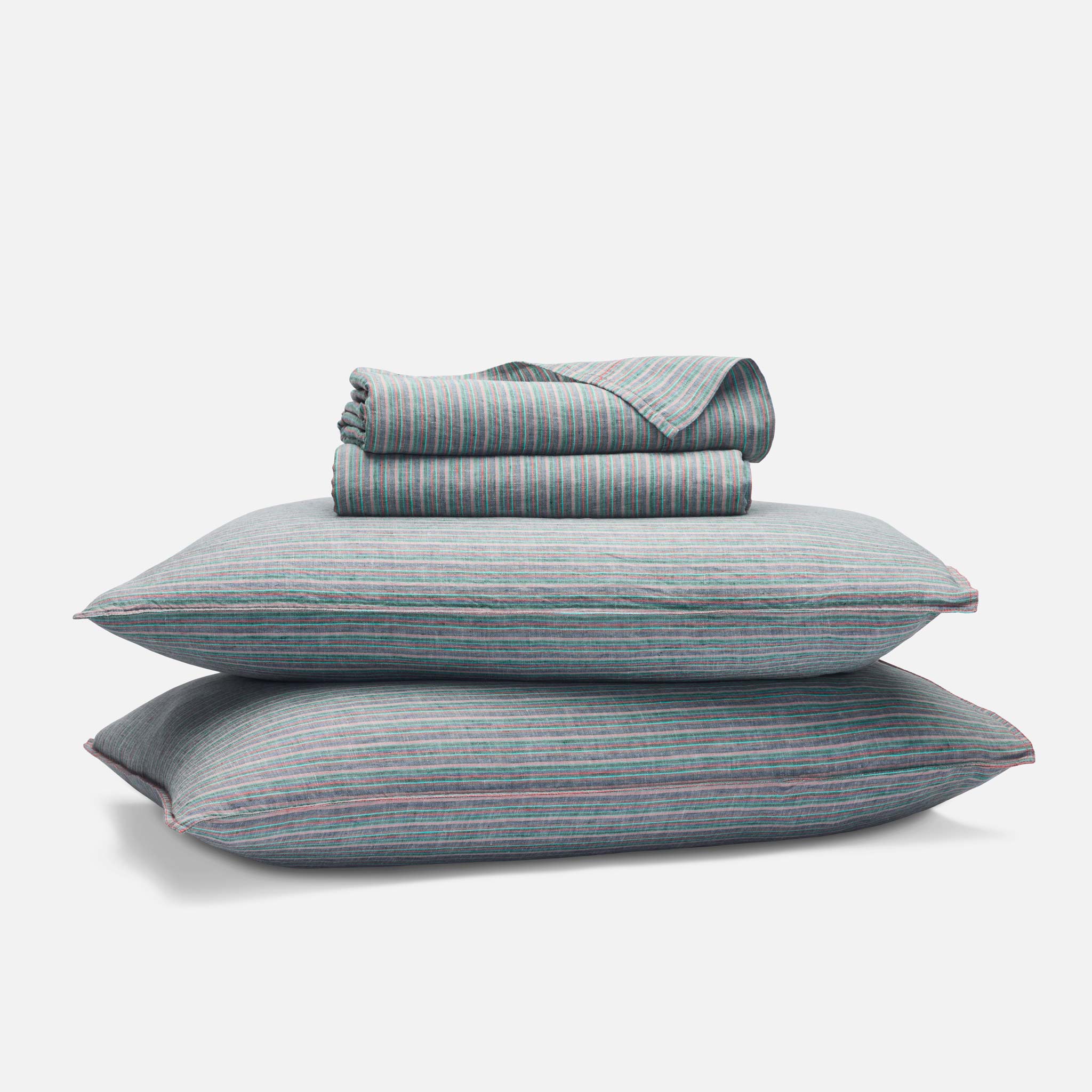 Washed European Linen Core Sheet Set J6