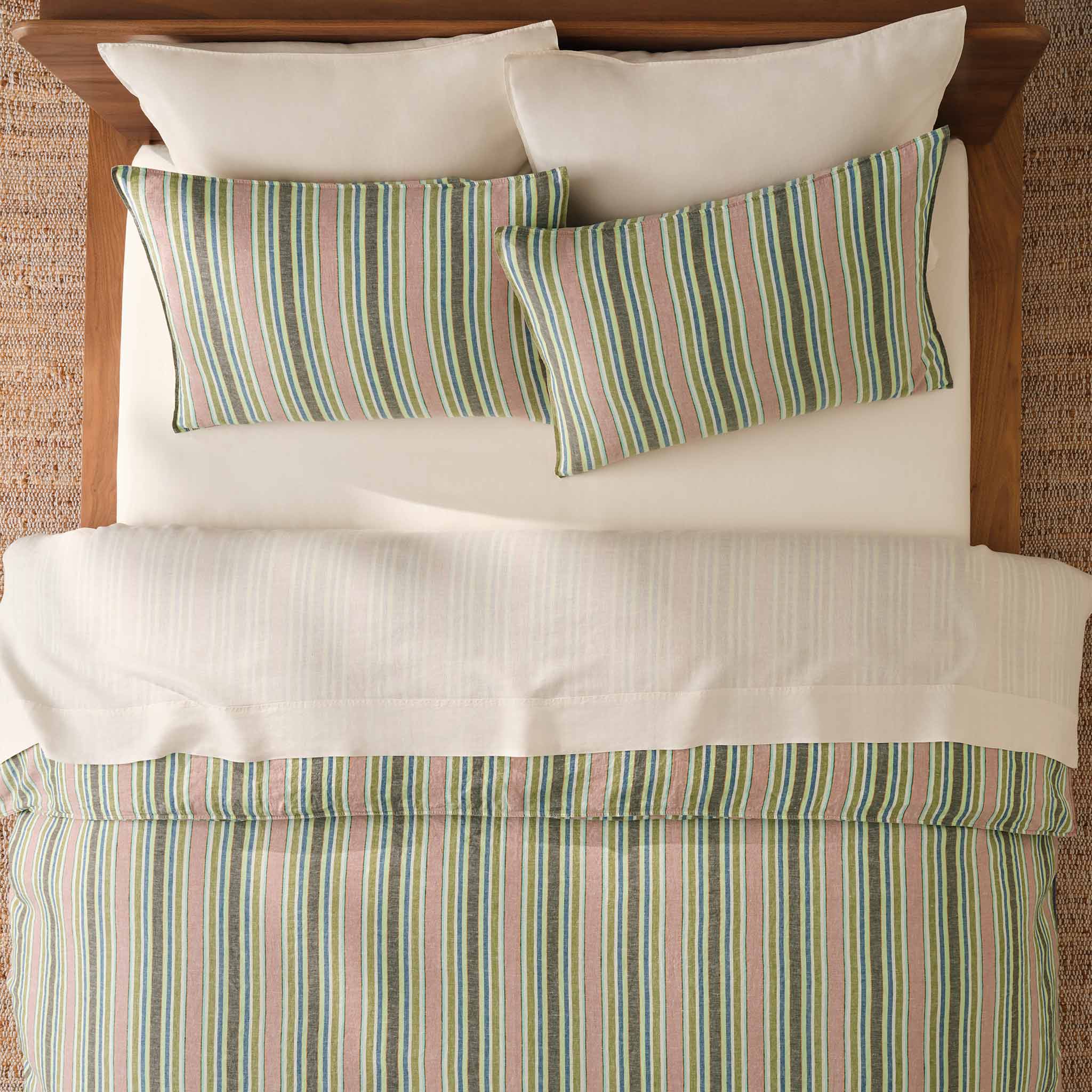 Washed European Linen Duvet Set J3