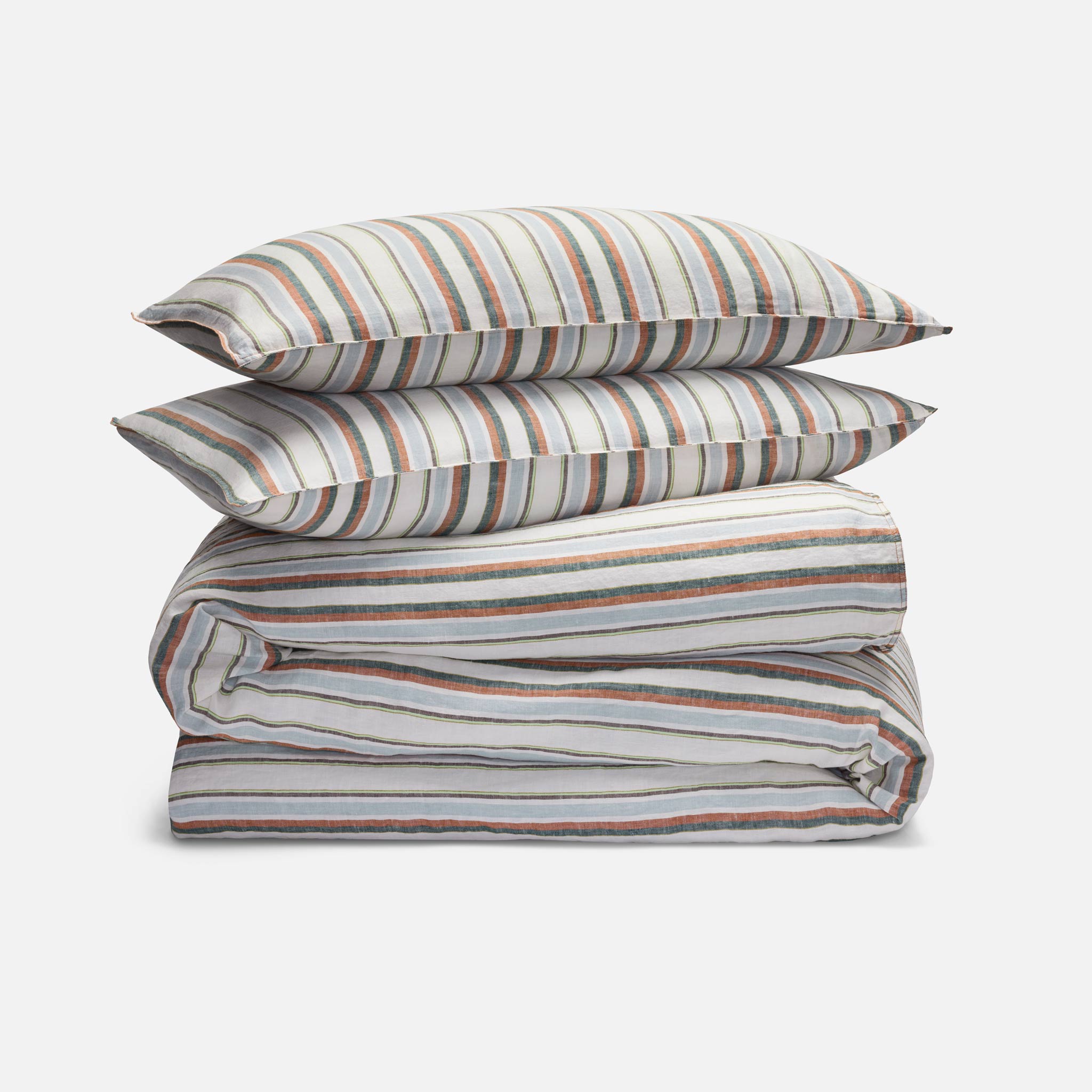 Washed European Linen Duvet Set J3