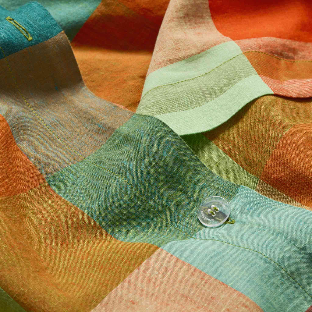 Washed European Linen Duvet Set J3