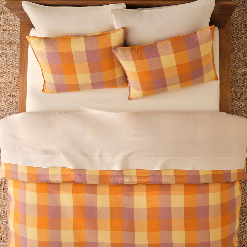 Washed European Linen Duvet Set J3