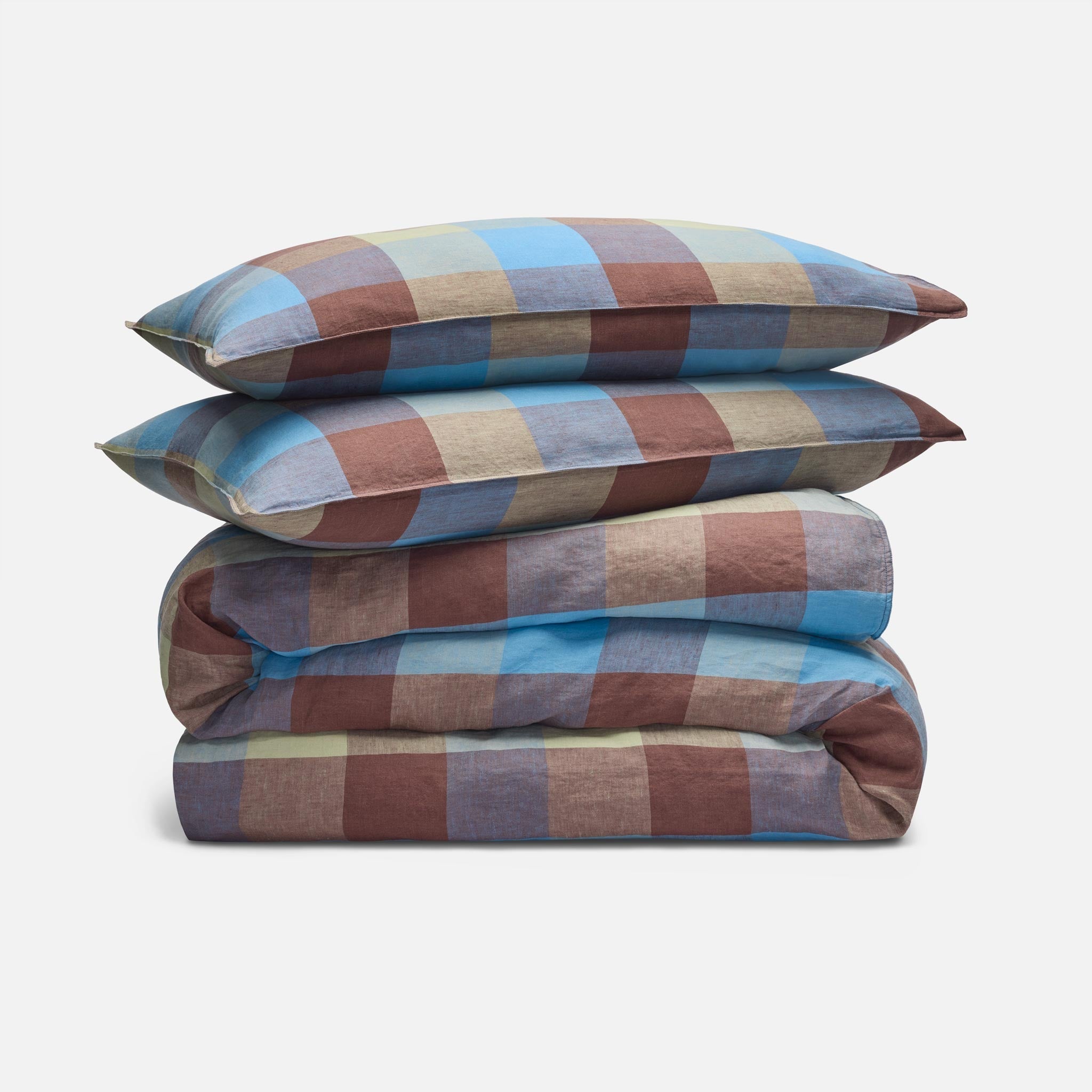 Washed European Linen Duvet Set J3