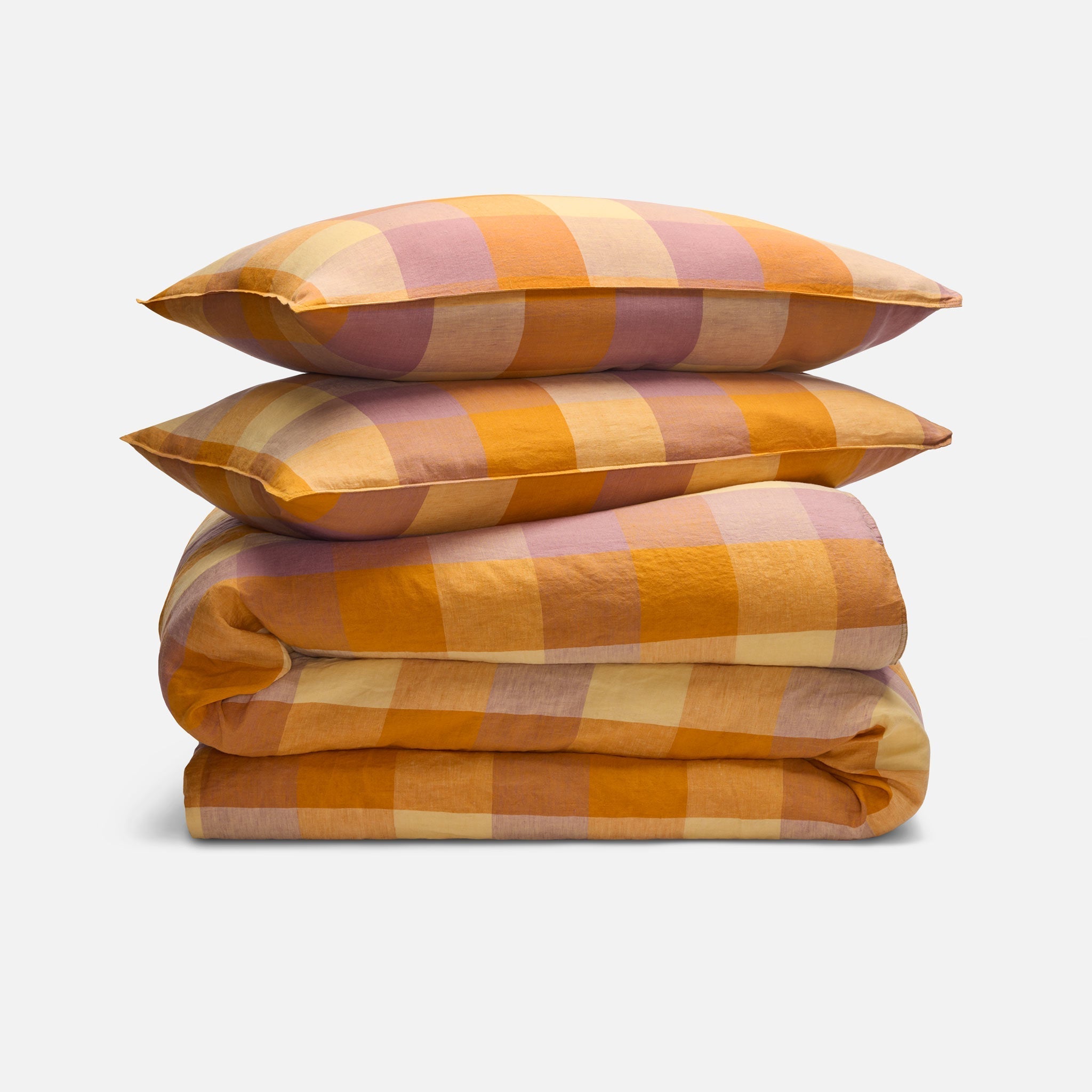 Washed European Linen Duvet Set J3