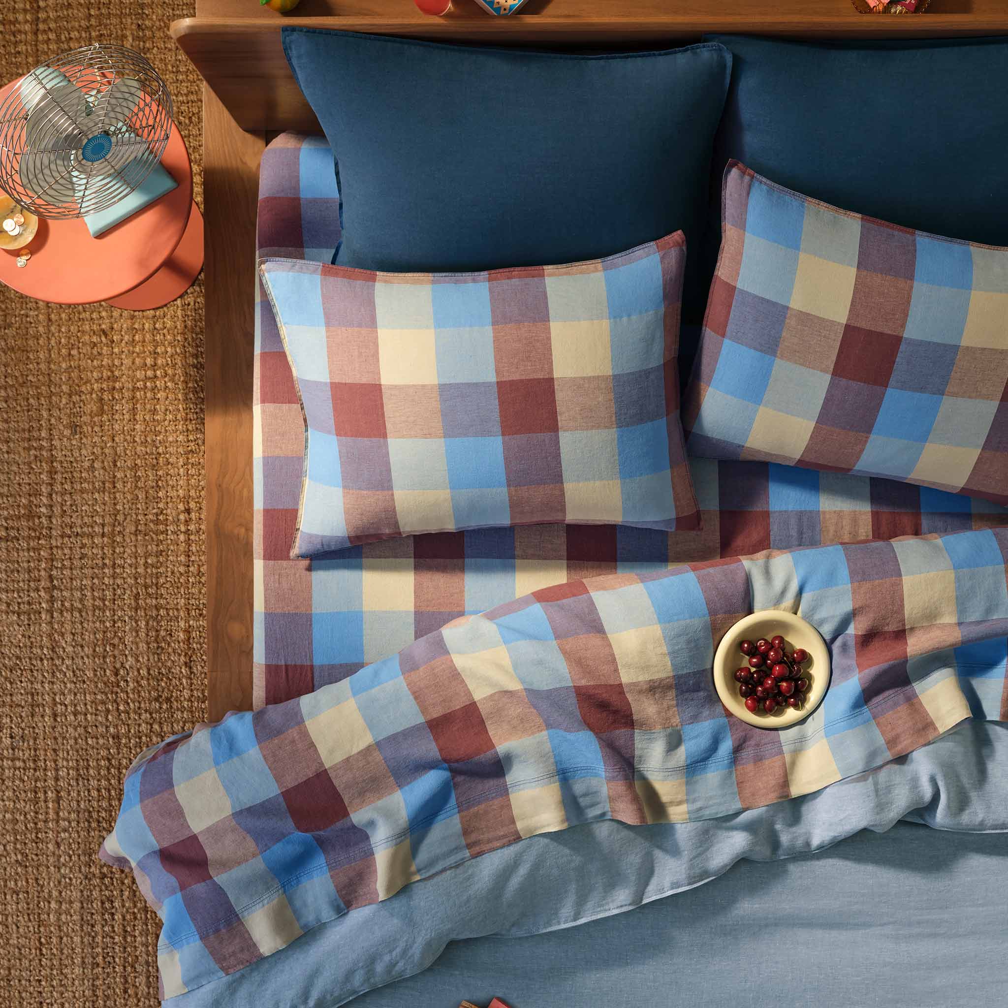 Washed European Linen Core Sheet Set J6