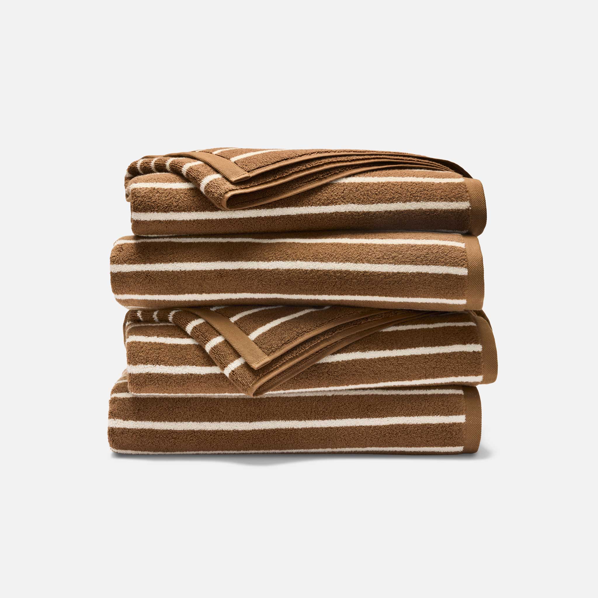 Super-Plush Set of 4 Bath Towel Bundle D6